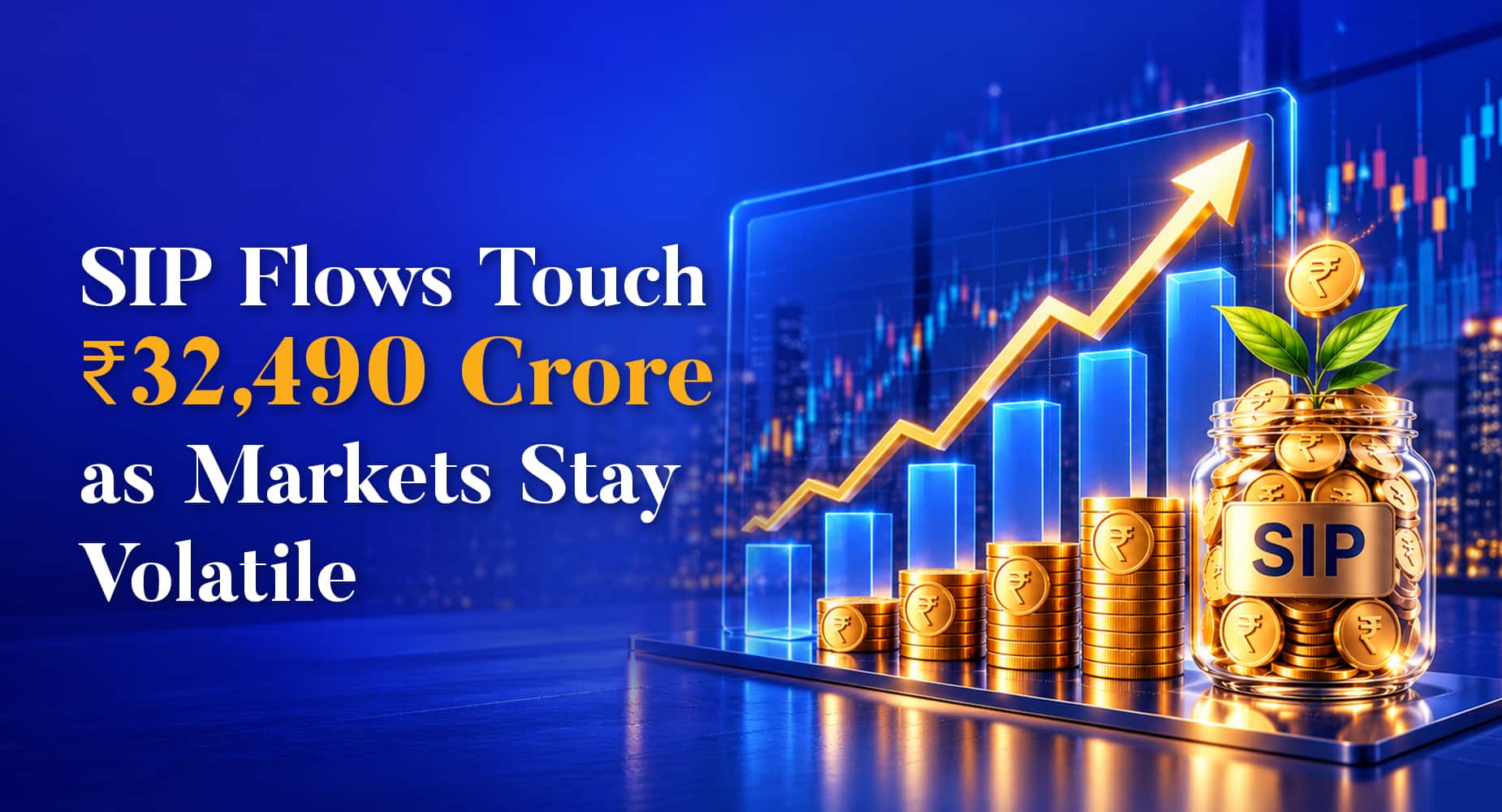 SIP Investment at Rs 32,490 Crore: What the Latest Mutual Fund Data Shows