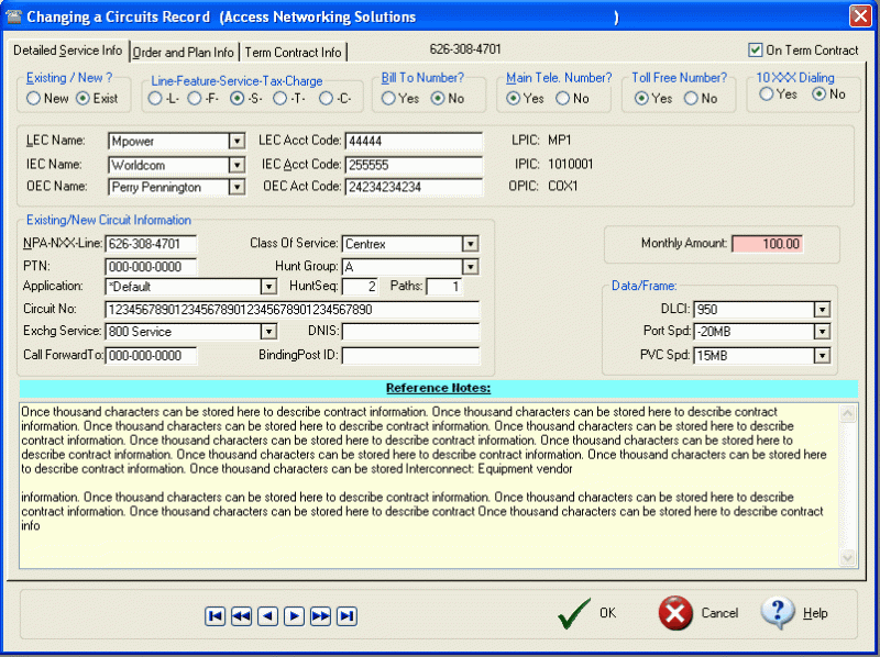 Adding A Telco History Record - Premium Landscape Art Gallery - High Resolution