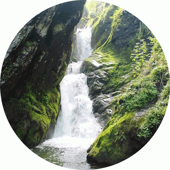 Тропа на водопад эстюба проходит через территорию турбазы эстюба. Marshrut Vodopad Estyuba Teleckoe Com