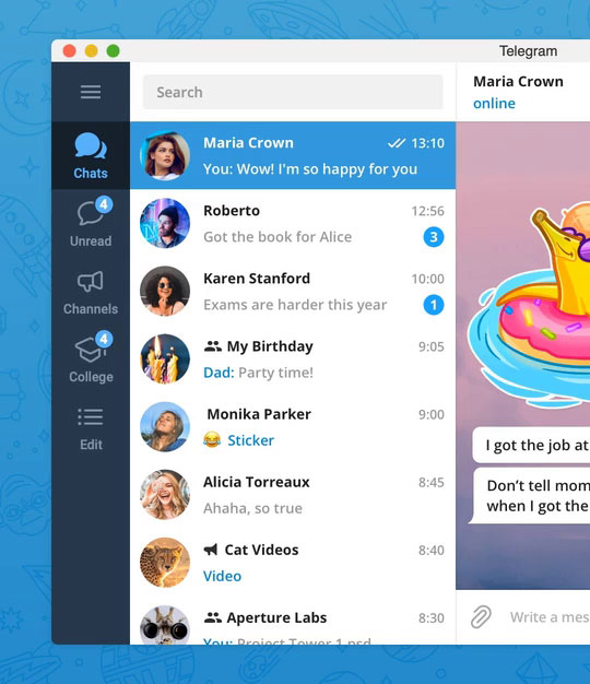 List of the best telegram channels, groups, bots and stickers. Chat Folders Archive Channel Stats And More