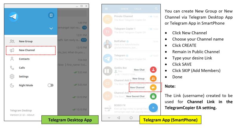 Connect Channel Telegram - Perfect Desktop Space Designs | Free Download