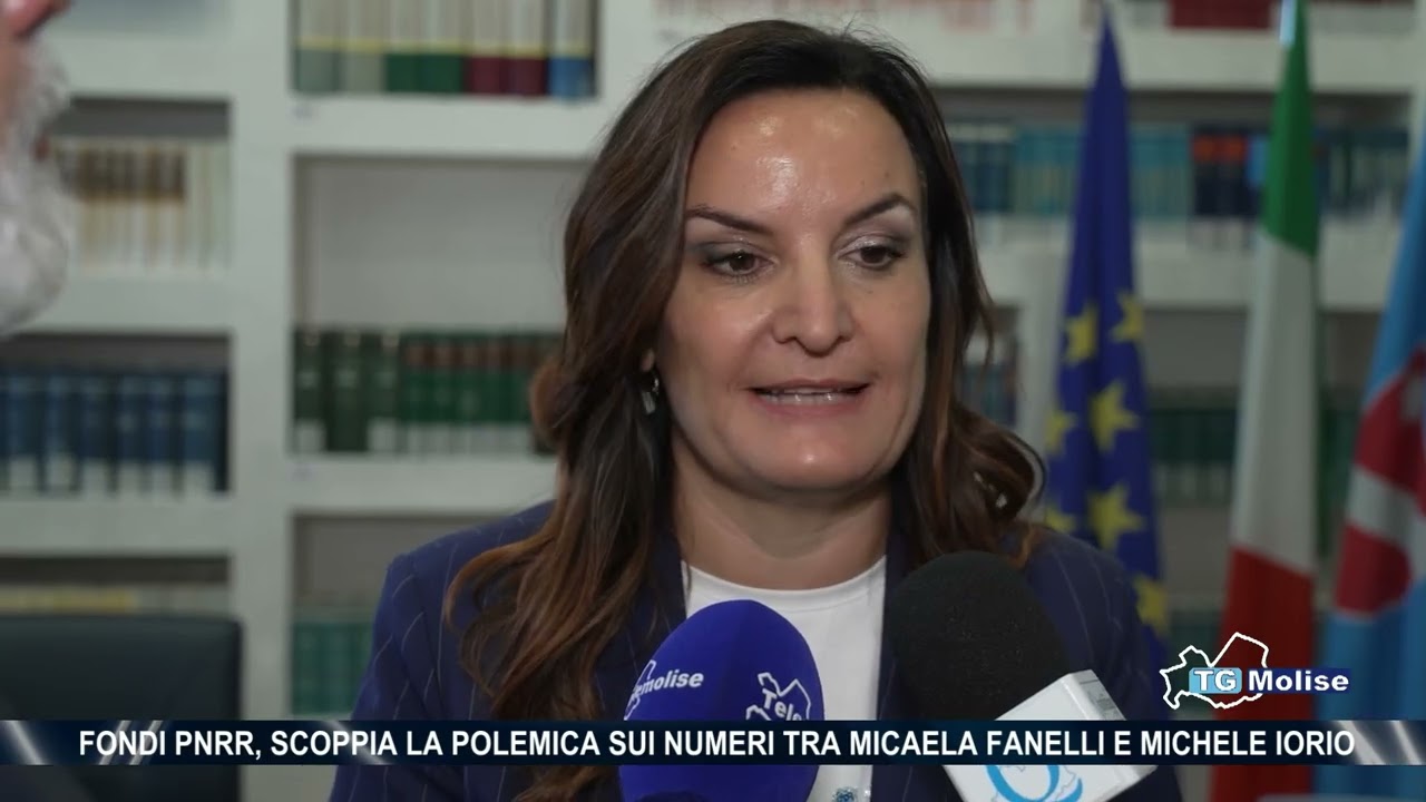 Fondi PNRR, scoppia la polemica sui numeri tra Micaela Fanelli e Michele Iorio