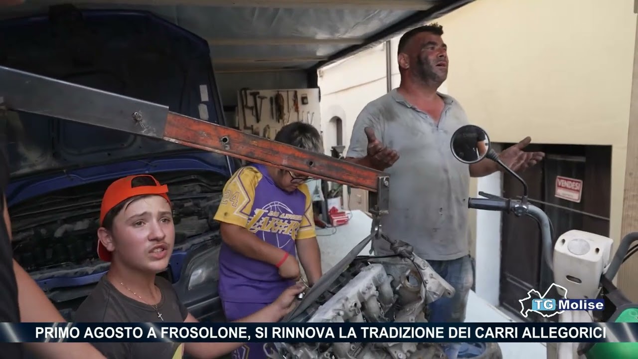 Primo agosto a Frosolone, si rinnova la tradizione dei carri allegorici