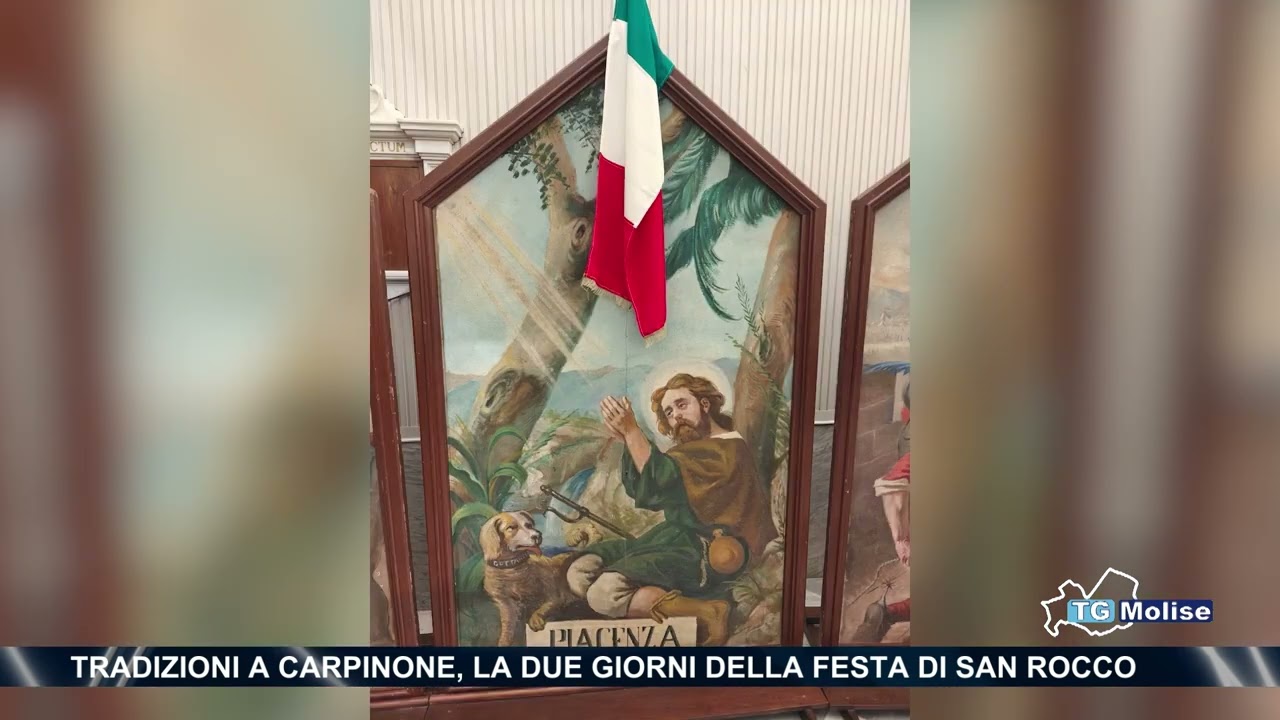 Tradizioni a Carpinone, la due giorni della Festa di San Rocco