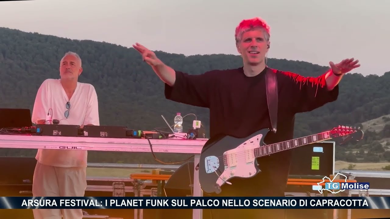 Arsura Festival: i Planet Funk sul palco nello scenario di Capracotta