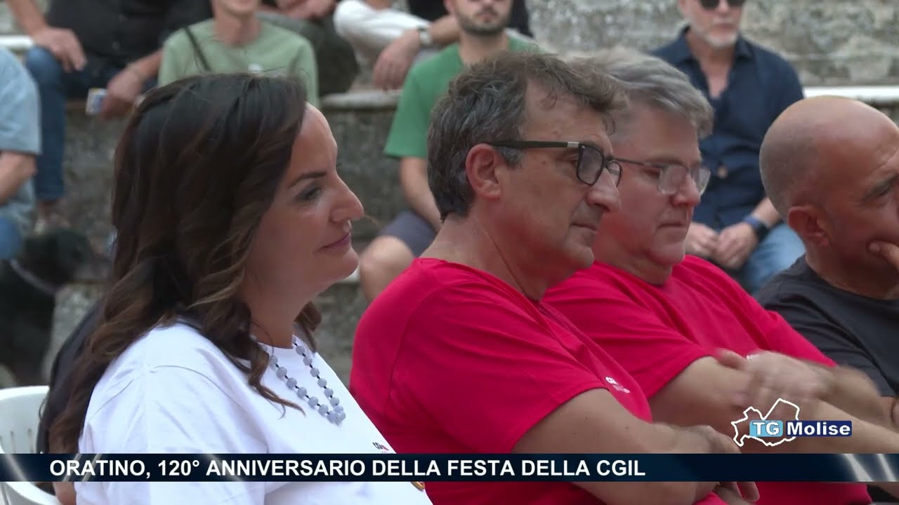 Oratino, 120° anniversario della festa della Cgil