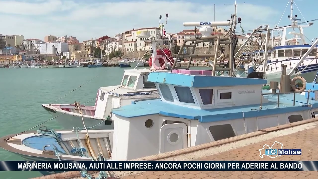 Marineria molisana, aiuti alle imprese: ancora pochi giorni per aderire al bando