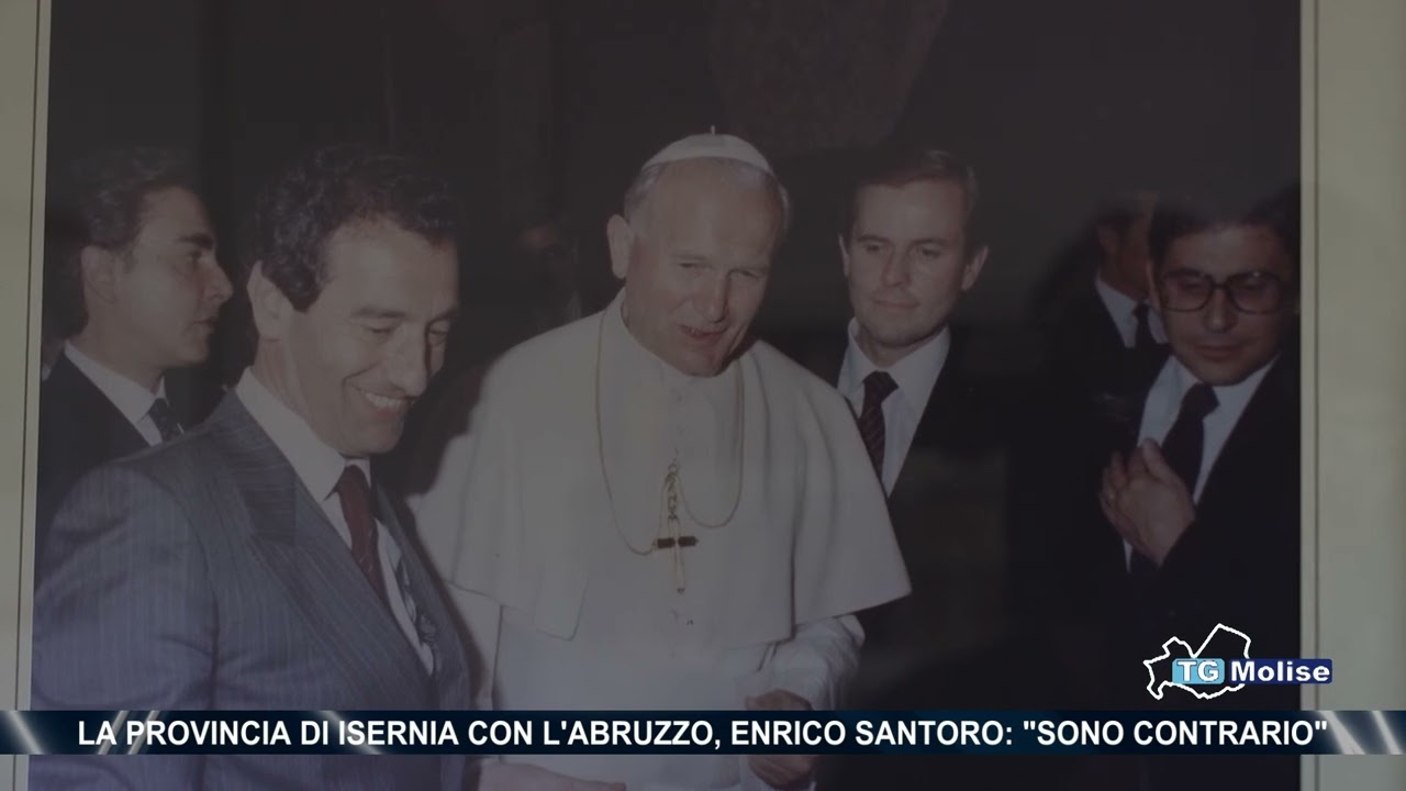La provincia di Isernia con l’Abruzzo, Enrico Santoro: “Sono contrario”
