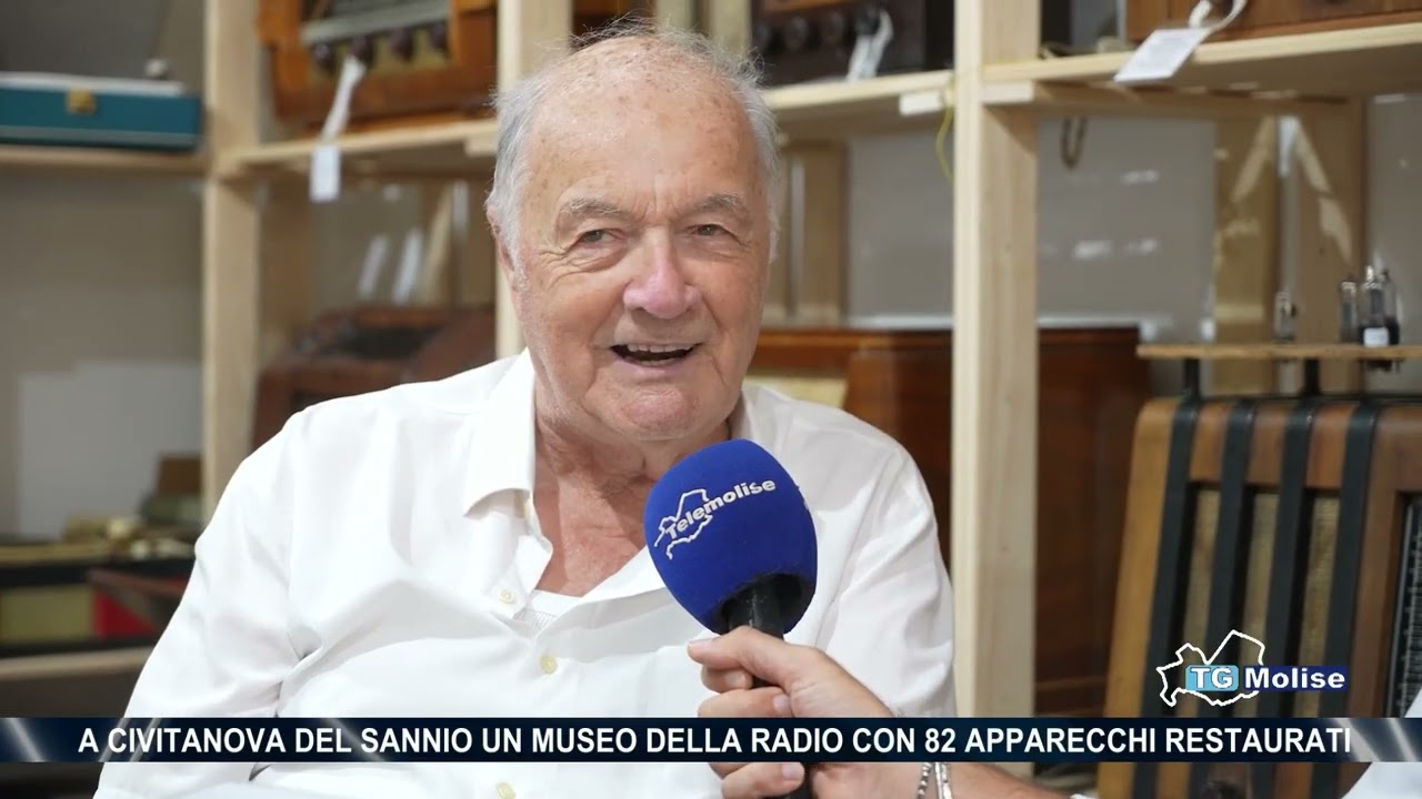 A Civitanova del Sannio un museo della radio con 82 apparecchi restaurati