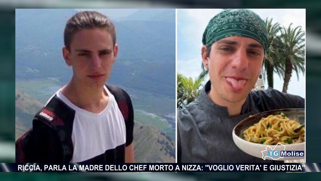 Riccia, parla la madre dello chef morto a Nizza: ”Voglio verità e giustizia”