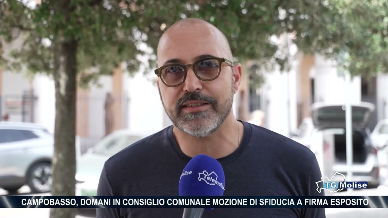 Campobasso, domani in Consiglio Comunale mozione di sfiducia a firma Esposito