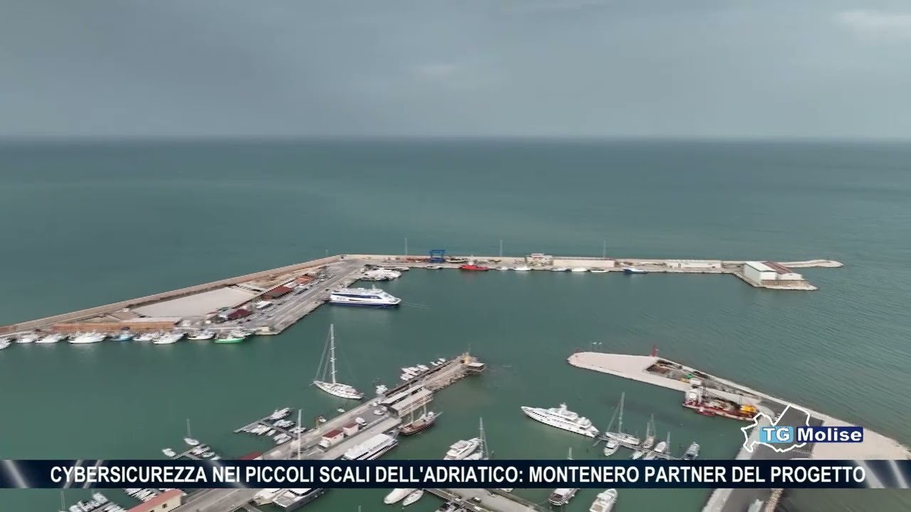 Cybersicurezza nei piccoli scali dell’adriatico: Montenero partner del progetto