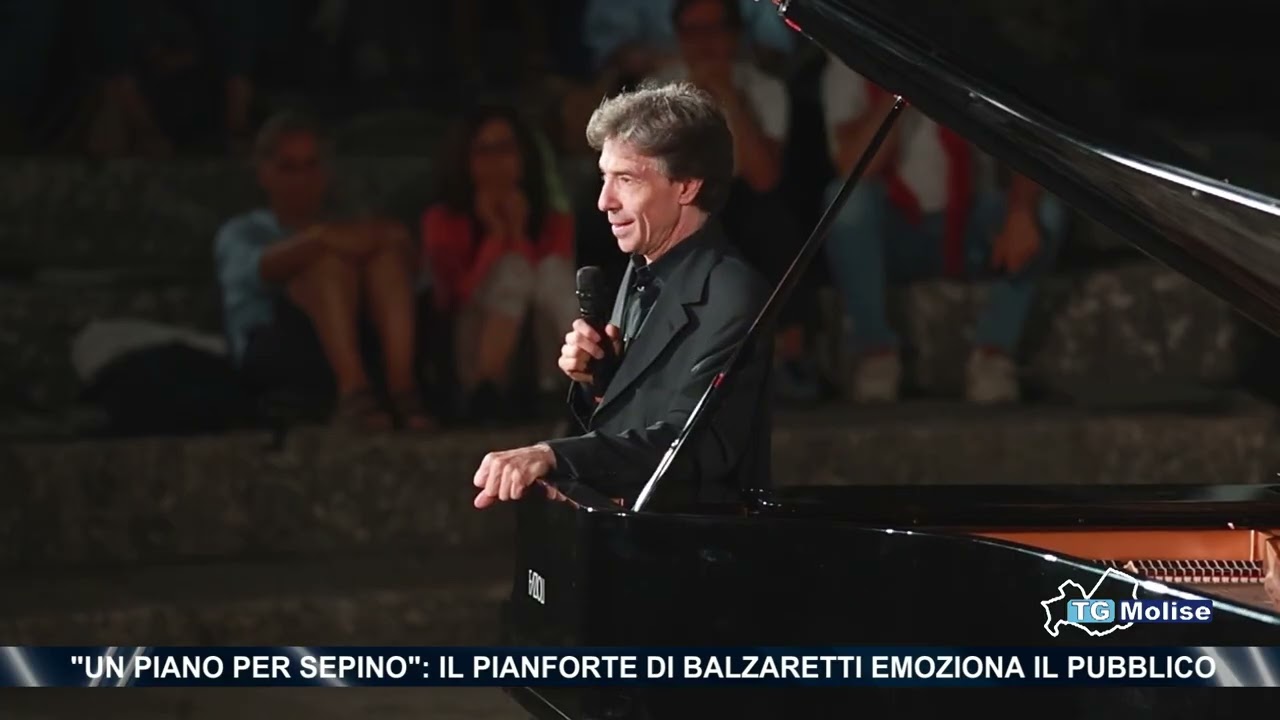 Un piano per Sepino: il pianoforte di Balzaretti emoziona il pubblico