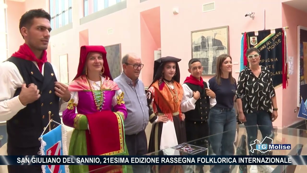 San Giuliano del Sannio, 21esima edizione rassegna Folklorica Internazionale