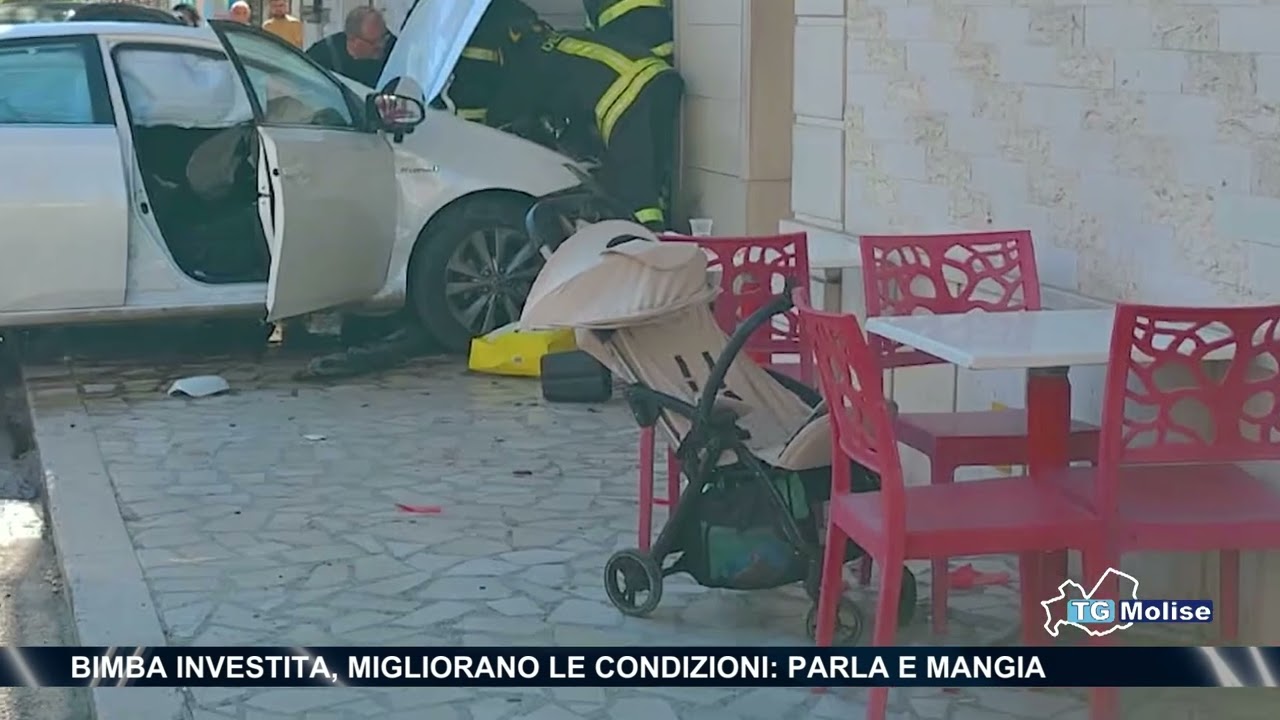 Bimba investita, migliorano le condizioni: lascia la terapia intensiva