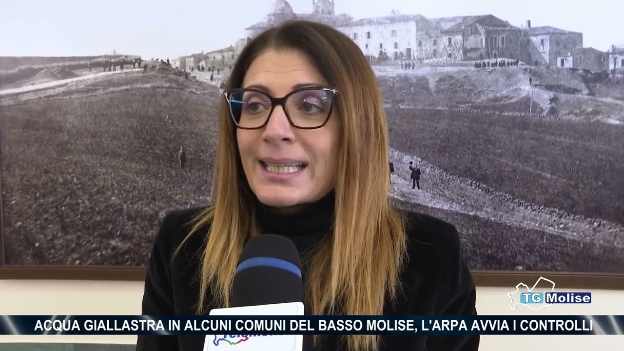 Acqua giallastra in alcuni comuni del basso Molise, l’ARPA avvia i controlli