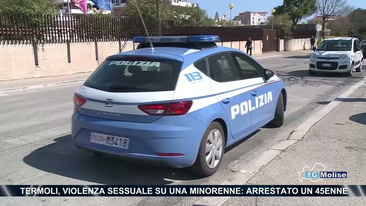 Termoli, violenza sessuale su una minorenne: arrestato un 45enne