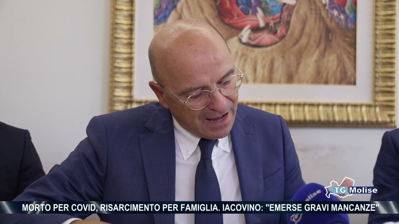 Morto per Covid, risarcimento per famiglia. Iacovino: “Emerse gravi mancanze”