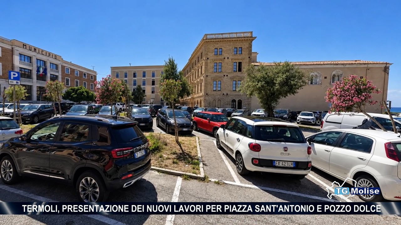 Termoli, presentazione dei nuovi lavori per piazza Sant’Antonio e Pozzo Dolce