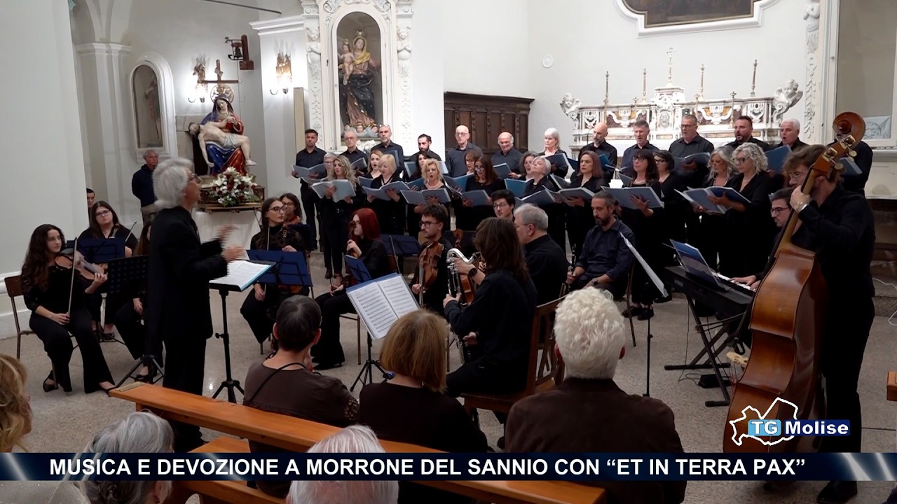Musica e devozione a Morrone del Sannio con “Et in terra pax”