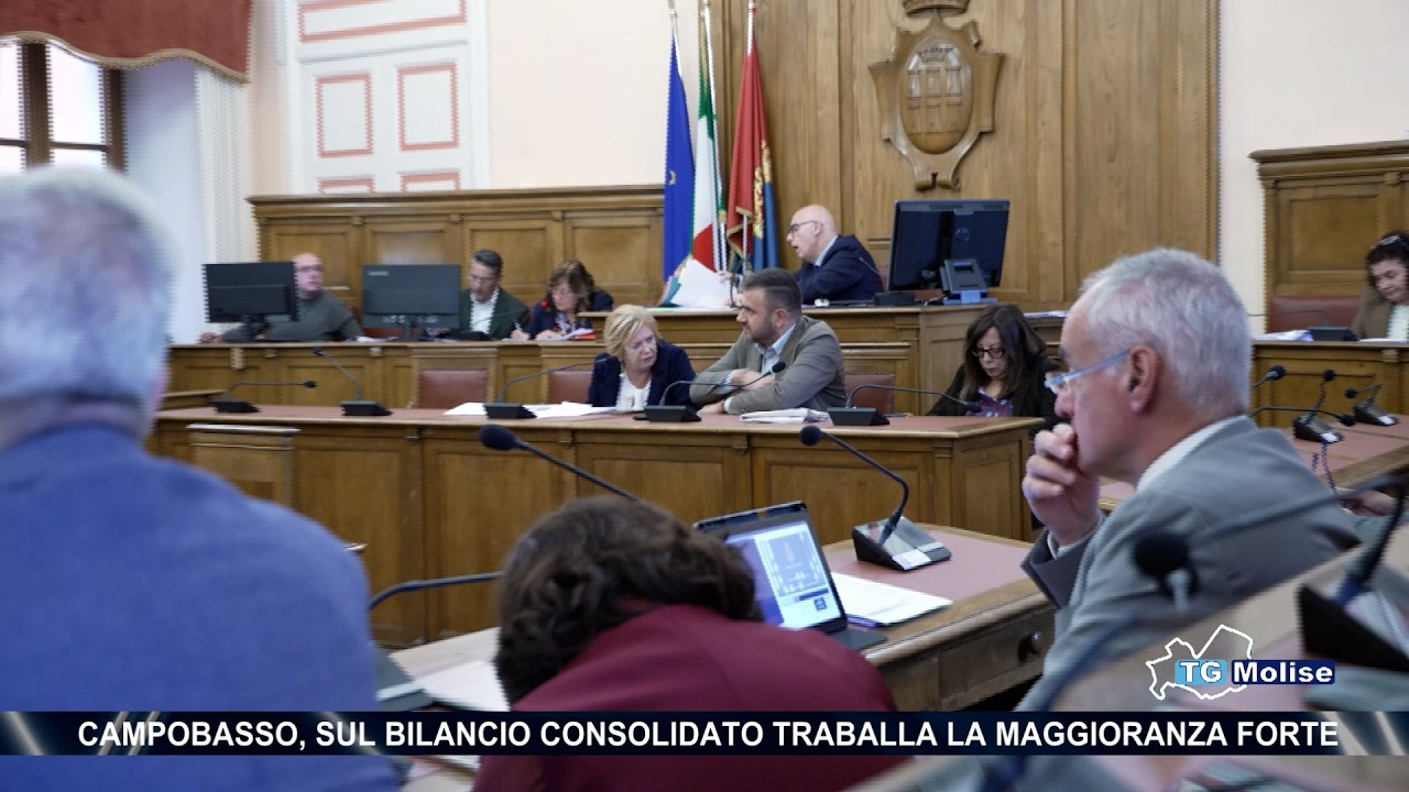 Campobasso, sul Bilancio consolidato traballa la maggioranza Forte