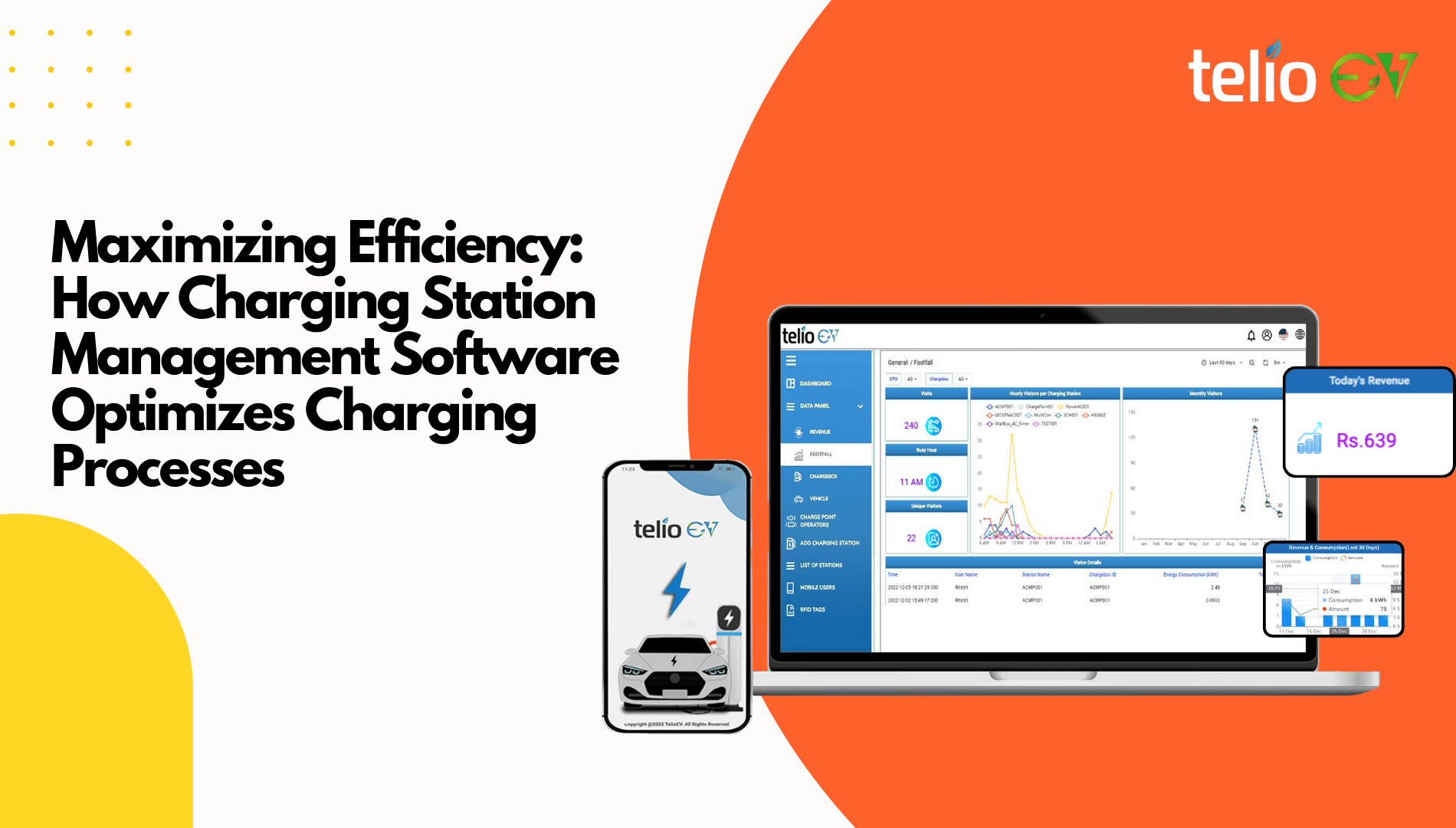 Charging Station Management Software Optimizes Charging Processes