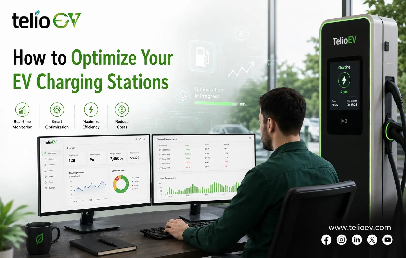 EV Charging Station Software Optimization