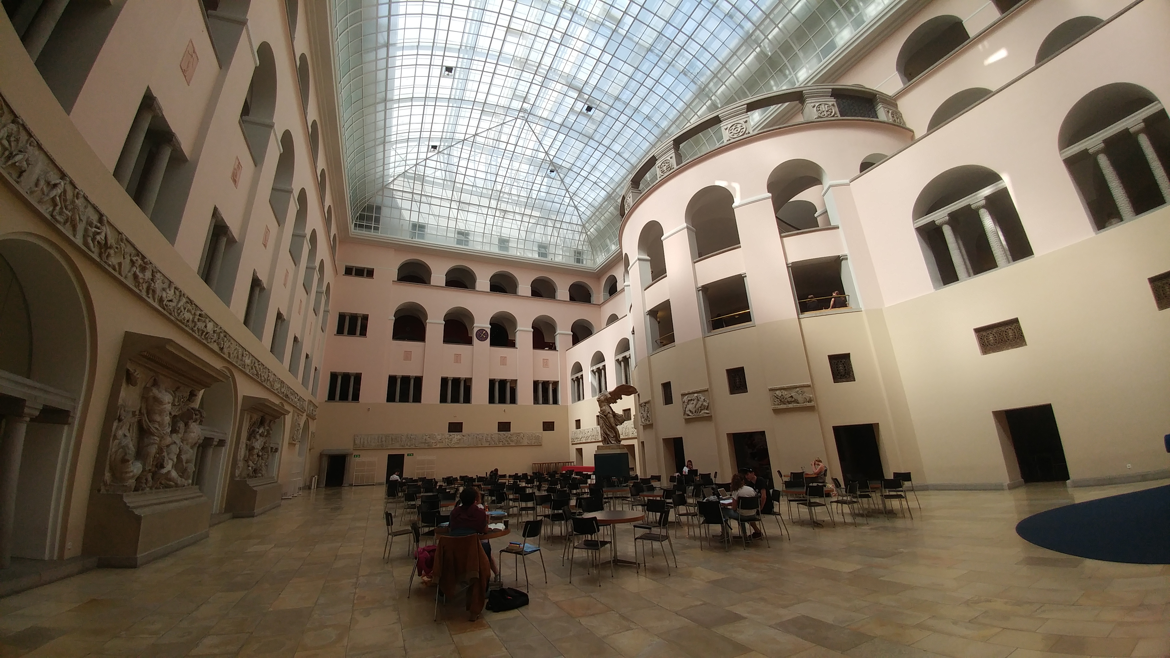 Study hall in the main building.