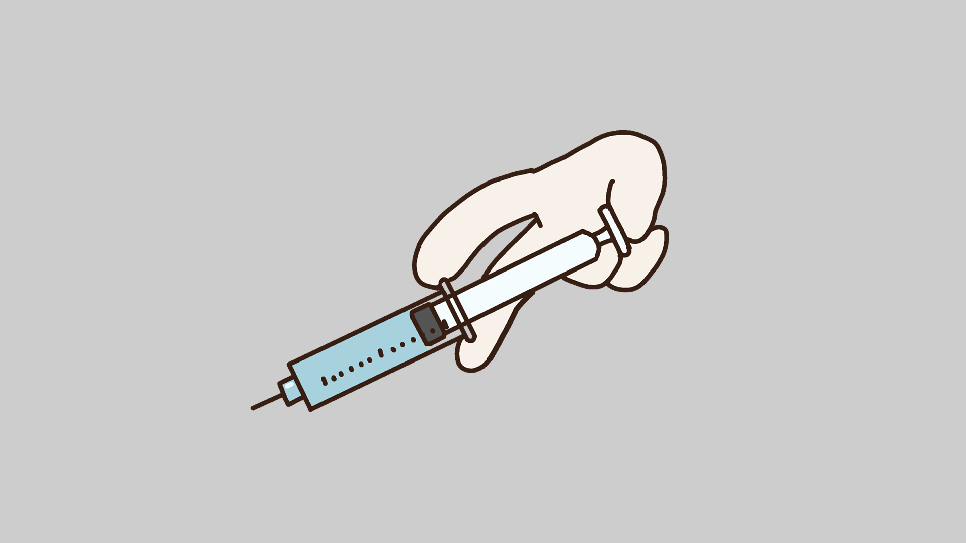 【Icon_B271】動くイラスト「注射」 - TELOPICT.com / 動くイラスト・アニメーションフリー素材