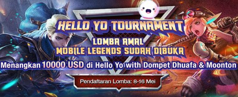 Jalankan paket apk & menyelesaikan membuat. Hello Yo Ajak Main Game Mobile Legend Sambil Berdonasi