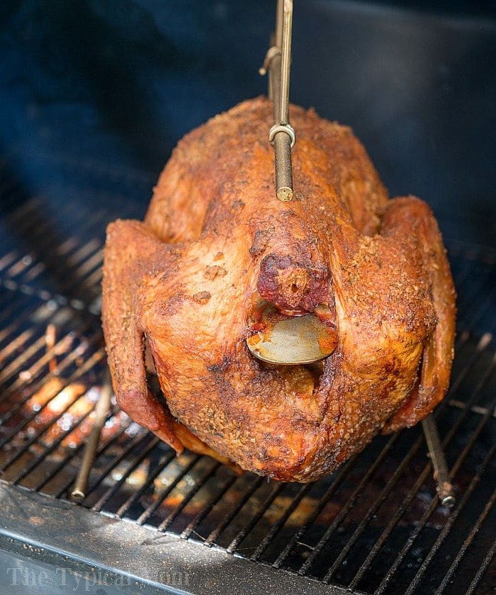 traeger best smoked turkey recipe the typical mom on traeger turkey recipe video