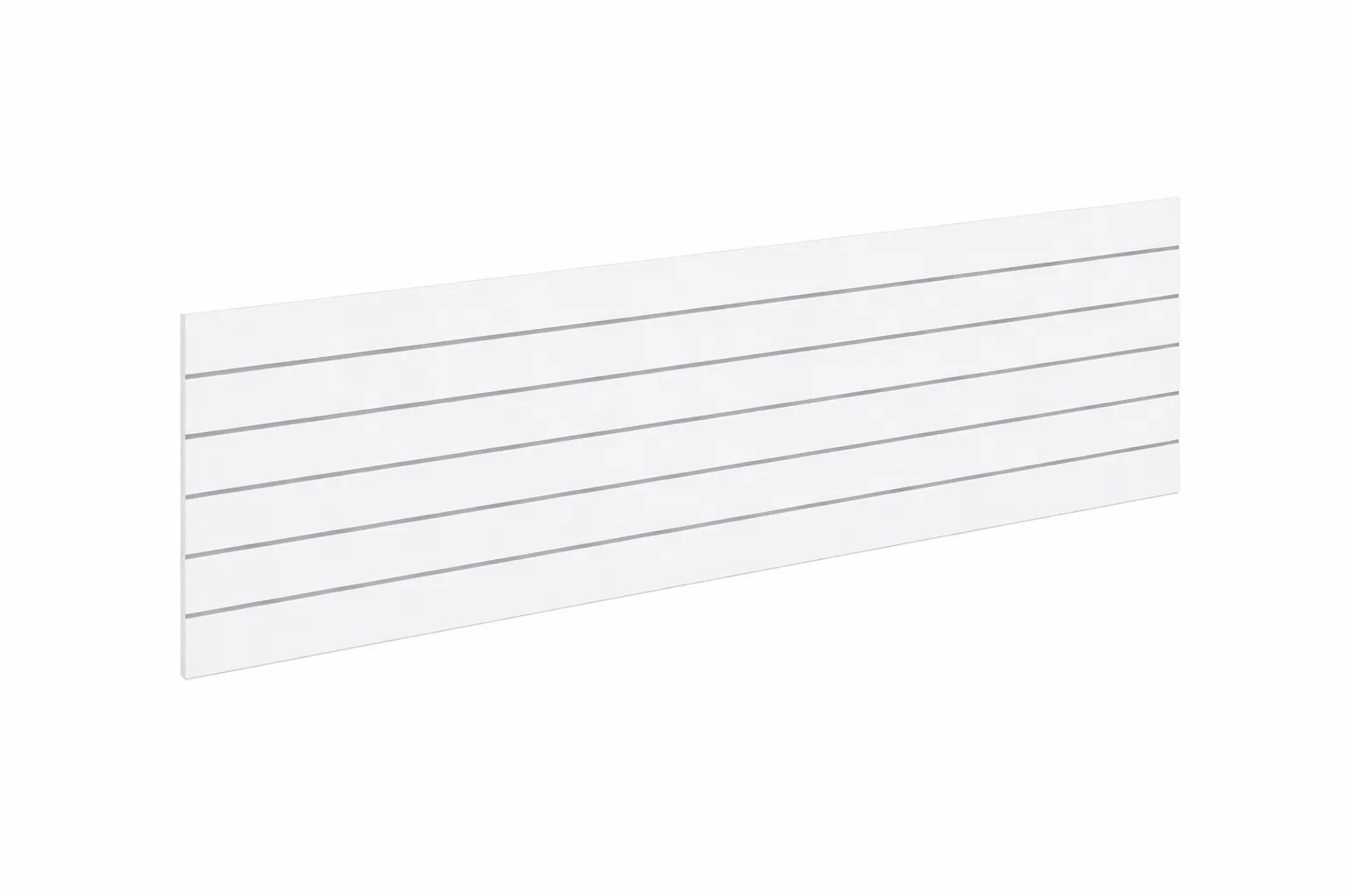 Painel Canaletado Branco 90 x 270 cm em MDF para Loja