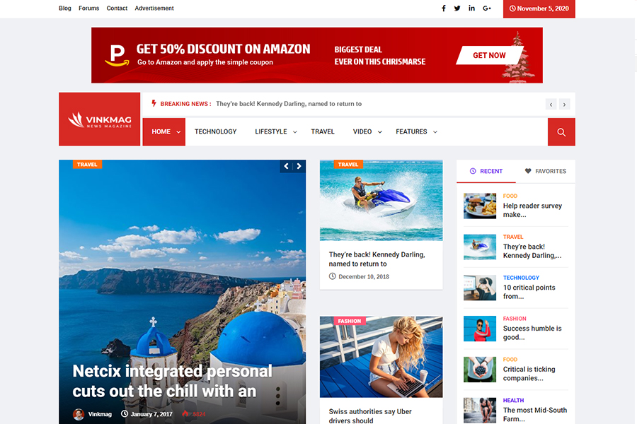 It is best for clean design, creative theme, fashion theme, magazine, 10 Best Wordpress Themes With Customer Portal And Membership