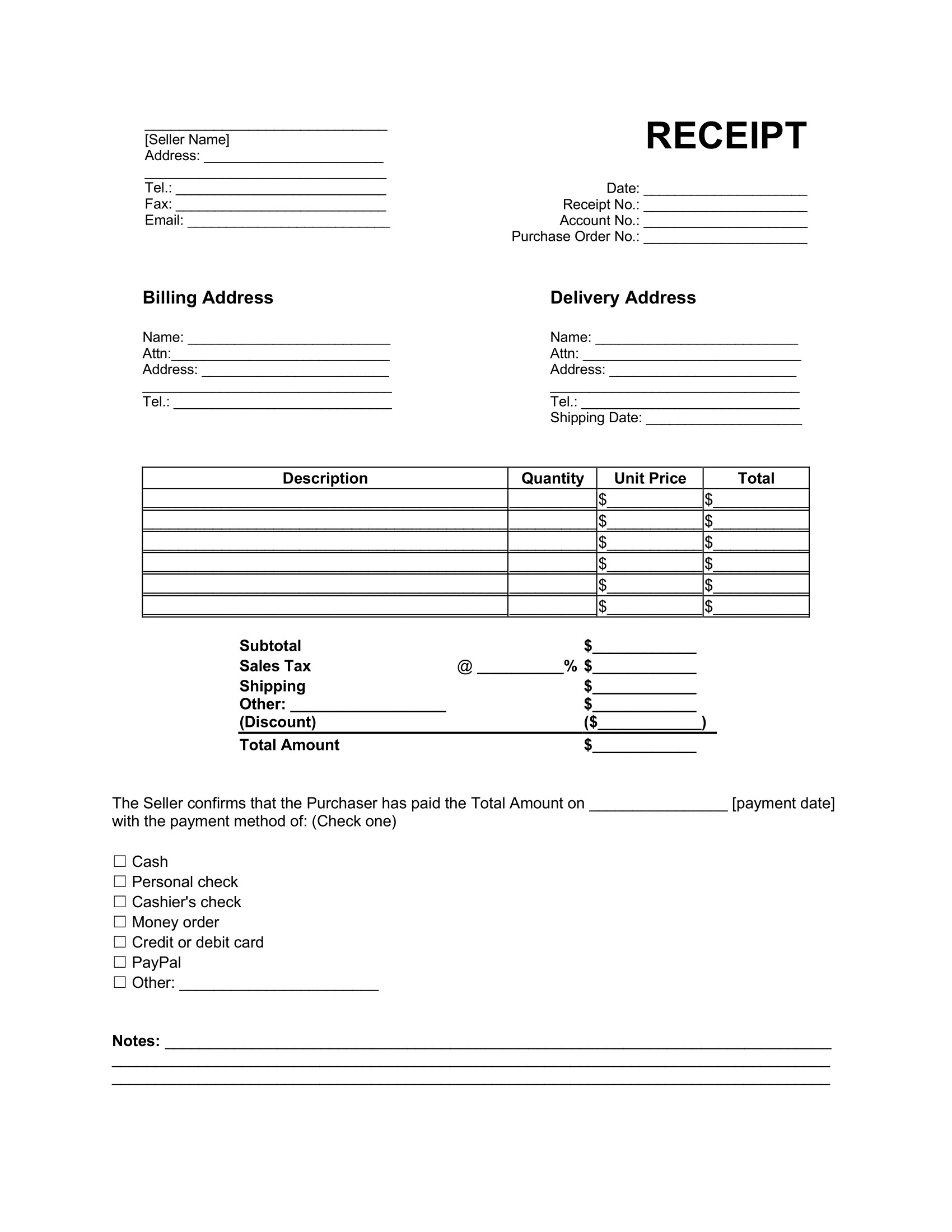 Receipt Template Printable Free Free Printable Template 2026 Free Receipt Template Printable Pdf 2.webp