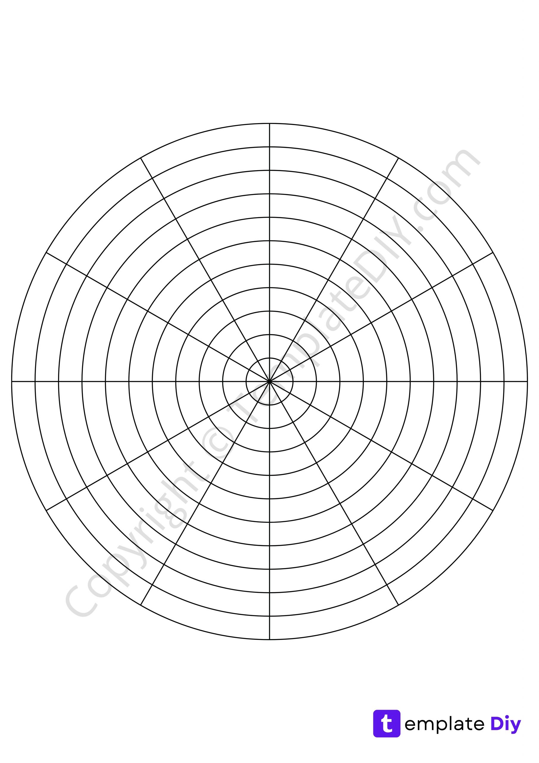 Circle Grid Paper