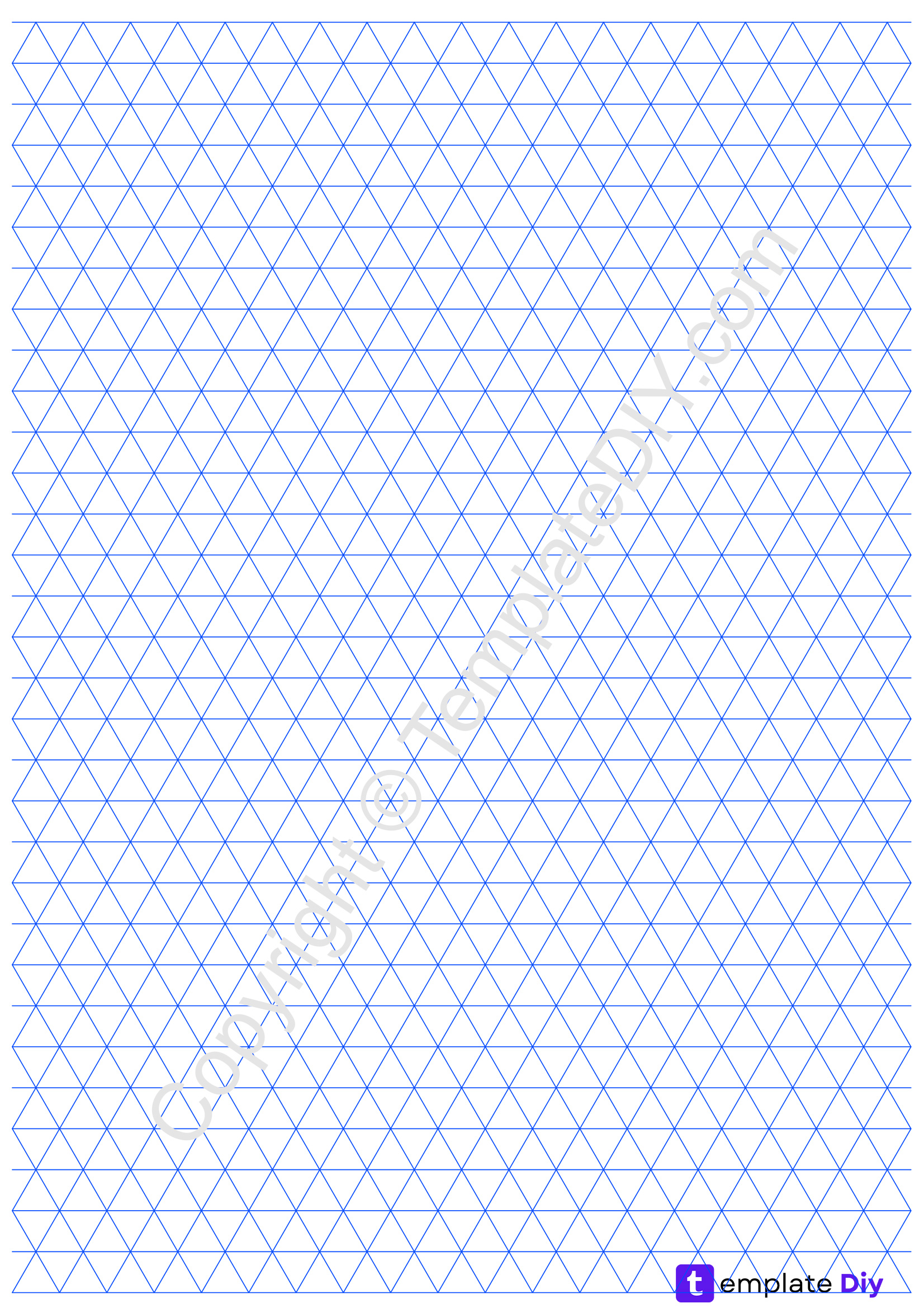 isometric graph paper grid graph paper template in pdf