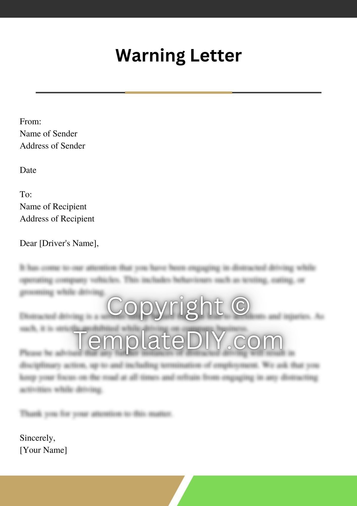 warning-letter-for-driver-sample-with-examples-word