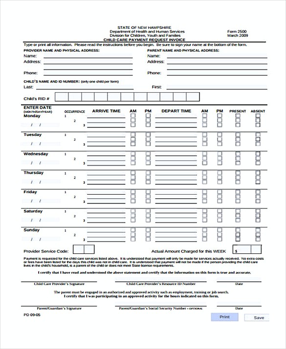 paid invoice template