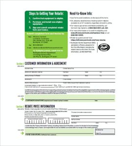hvac invoice template