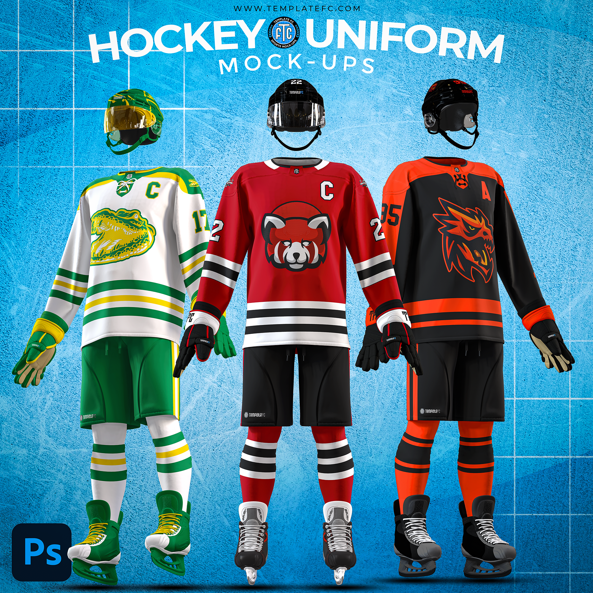 Hockey Jersey Template Psd Customizable Hockey Jersey Photoshop