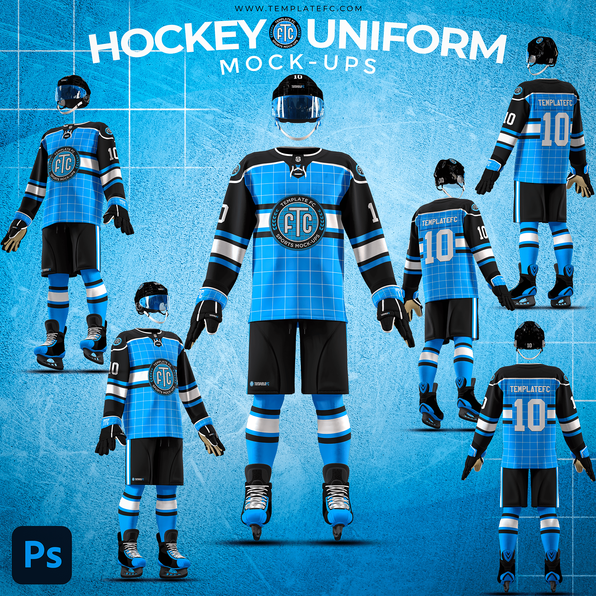 Custom Hockey Hockey Jersey Mockup Psd Free 2+ Thousand Ice Hockey