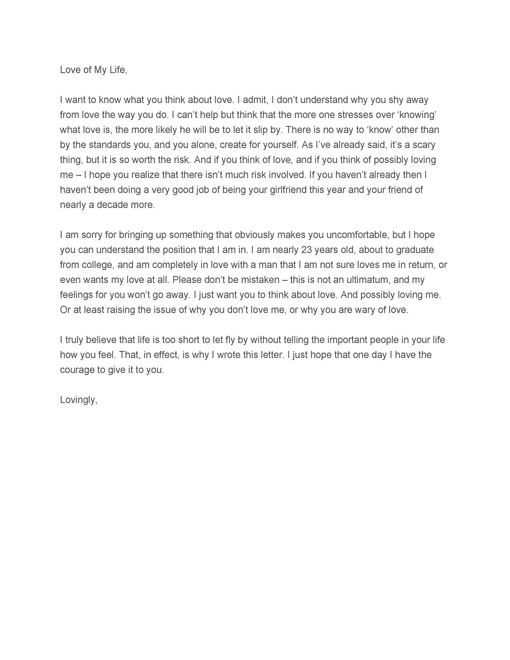 45 Romantic Love Letters For Her For Him