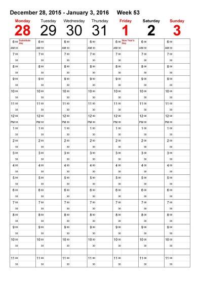 26 blank weekly calendar templates pdf excel word templatelab