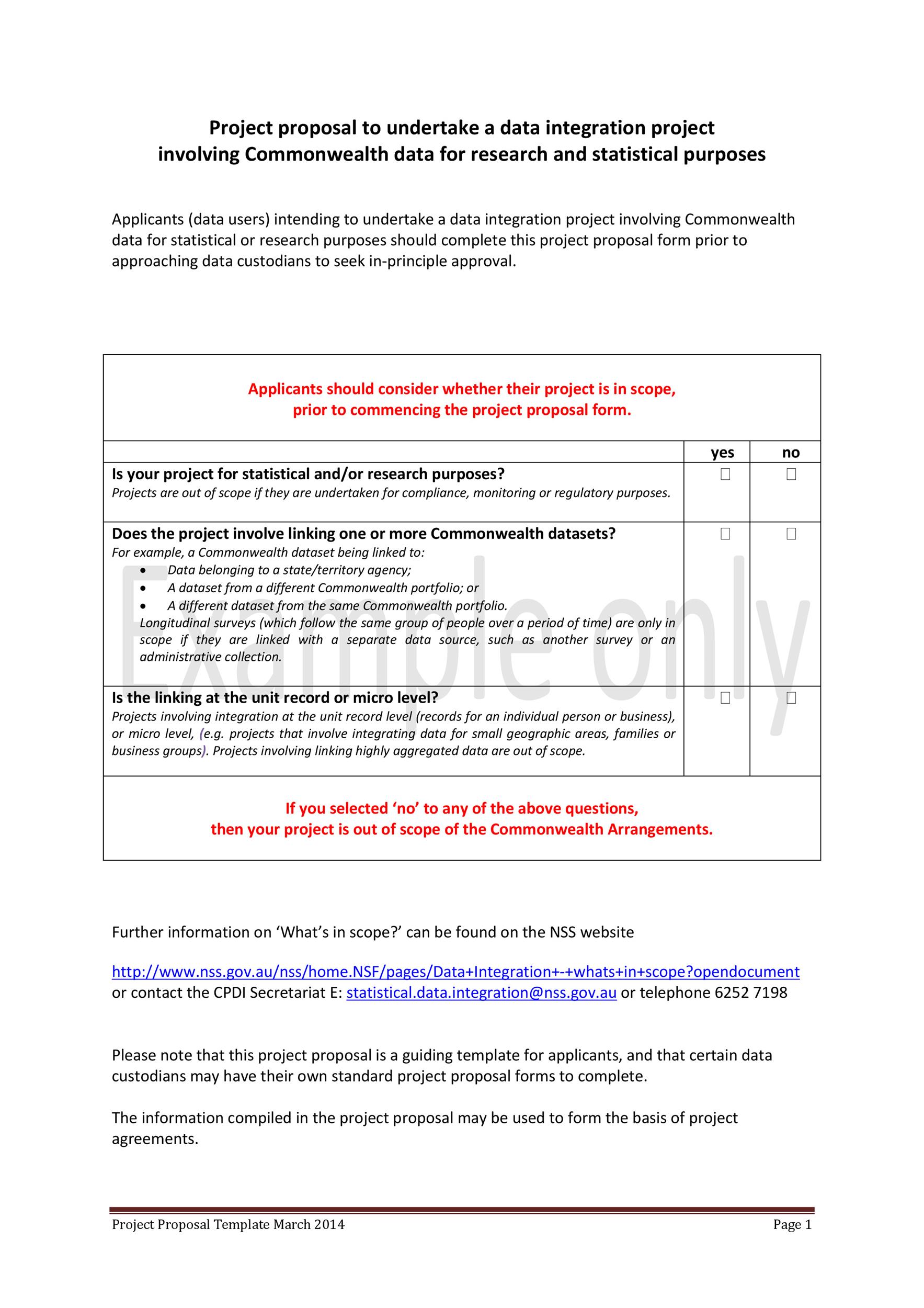 43 Professional Project Proposal Templates ᐅ Templatelab