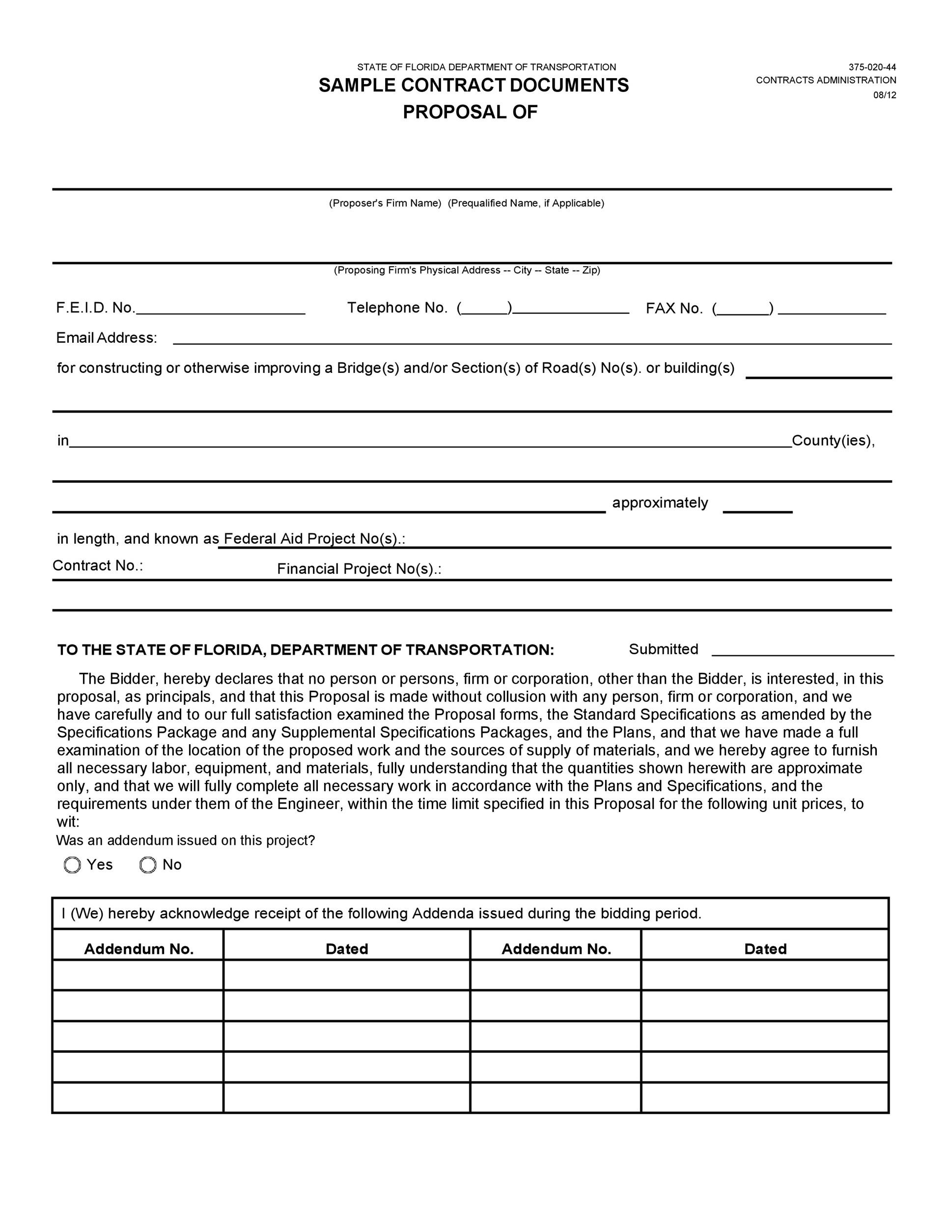 39 Best Consulting Proposal Templates Free ᐅ Templatelab