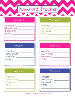 33 best password list templates (word, excel & pdf) ᐅ templatelab
