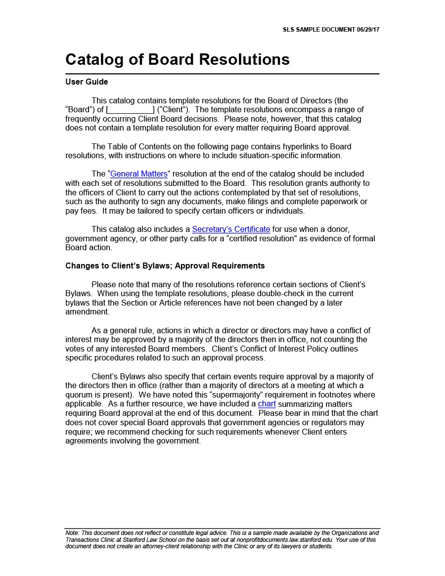 51 Best Board Resolution Templates Samples ᐅ Templatelab