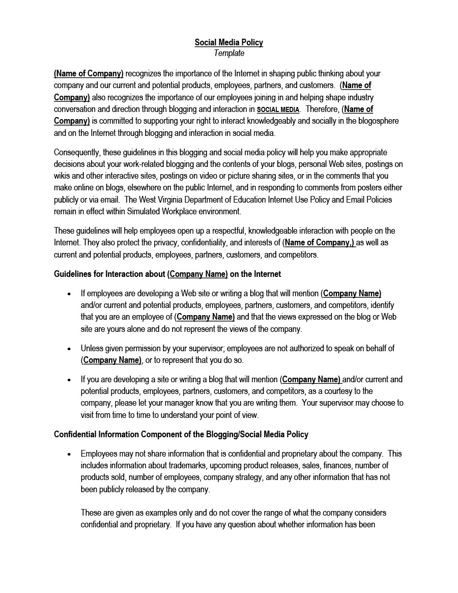 30 Professional Policy Proposal Templates Examples ᐅ Templatelab