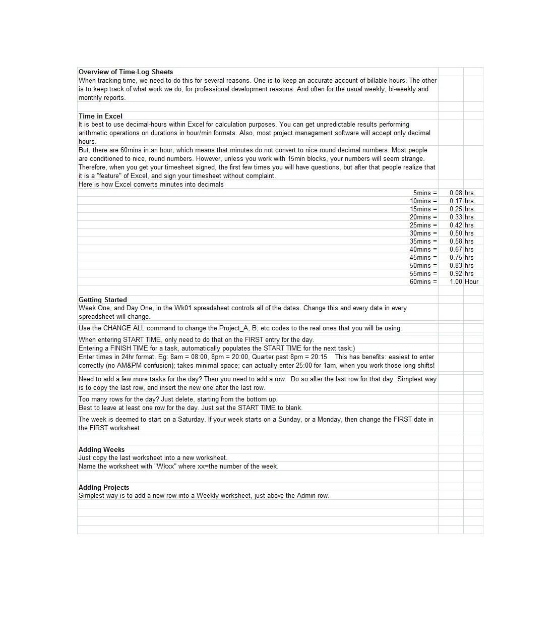 47 Free Time Tracking Spreadsheets Excel ᐅ Templatelab