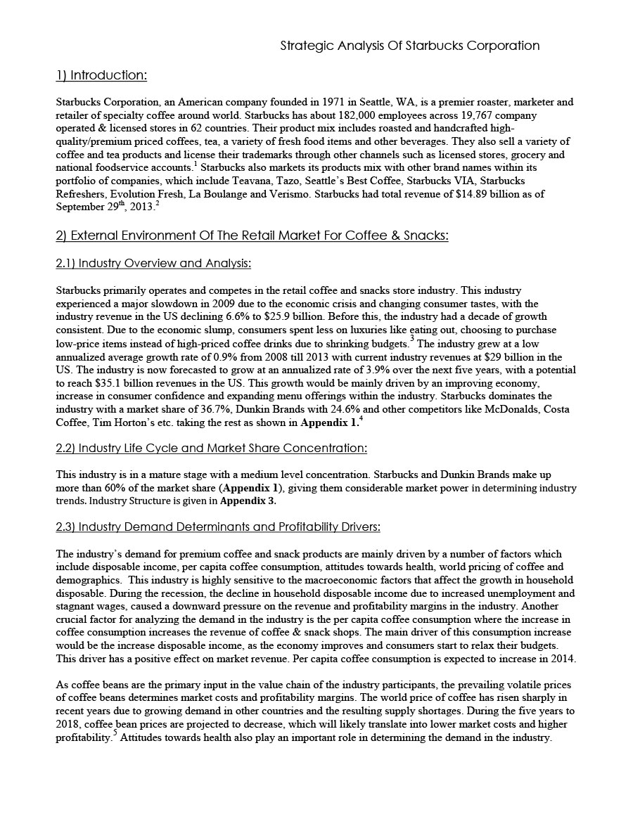 39 Free Industry Analysis Examples Templates ᐅ Templatelab